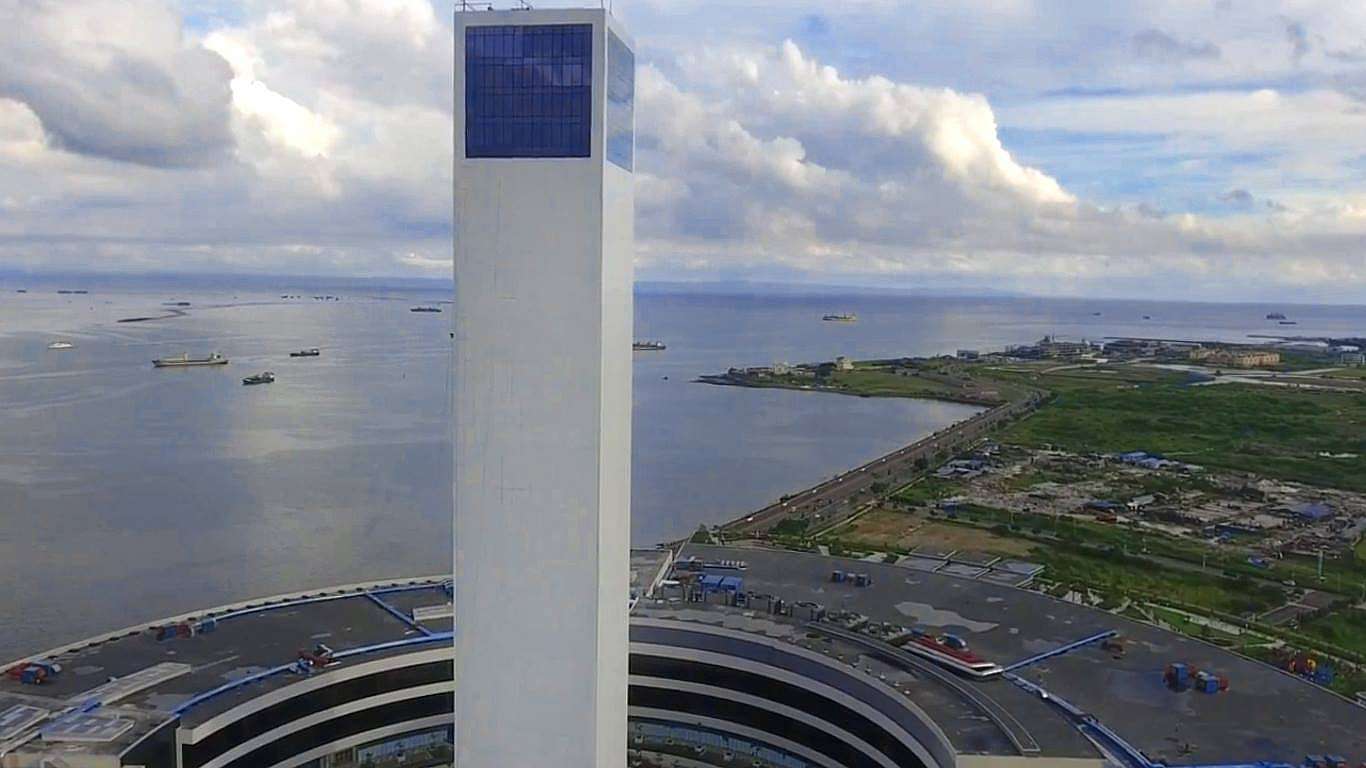 Viewing tower sm seaside mall cebu